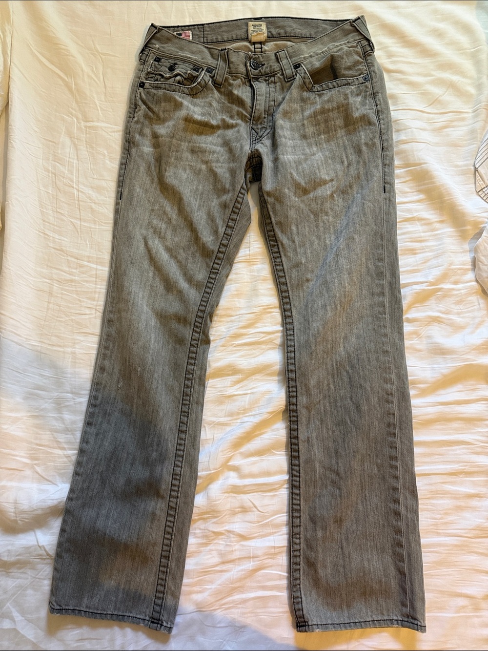 True Religion Vintage “Ricky Relaxed Straight-Leg Jeans”